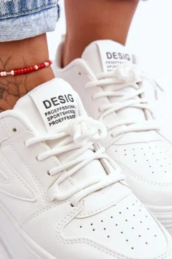 Damskie Klasyczne Sportowe Buty Białe Avra