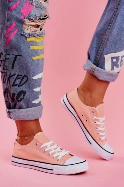 Damskie Klasyczne Trampki Łososiowe Omerta