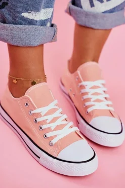 Damskie Klasyczne Trampki Łososiowe Omerta