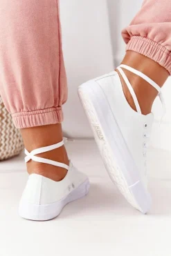 Damskie Klasyczne Trampki Białe Omerta