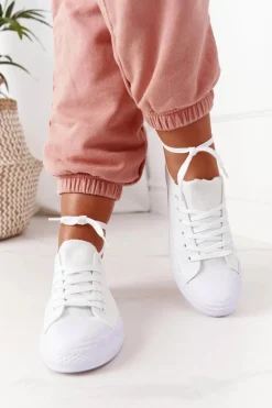 Damskie Klasyczne Trampki Białe Omerta