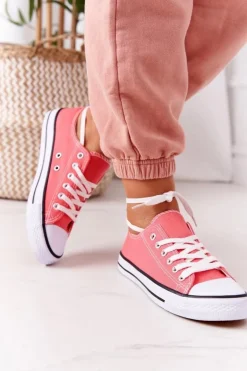 Damskie Klasyczne Trampki Koralowe Omerta