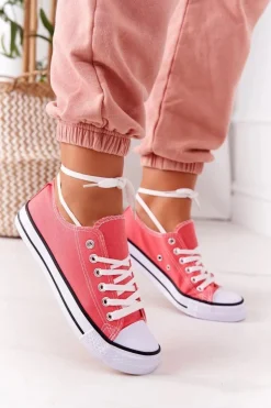 Damskie Klasyczne Trampki Koralowe Omerta