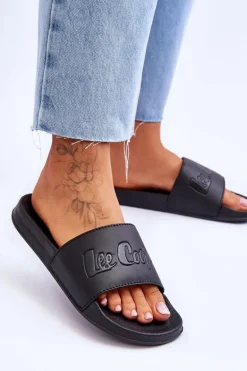 Damskie Lekkie Klapki Lee Cooper LCW-23-42-1732 Czarne