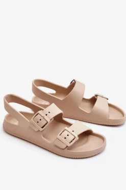 Damskie Lekkie Sandały Big Star LL274746 Beżowe