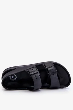 Damskie Lekkie Sandały Big Star LL274745 Czarne