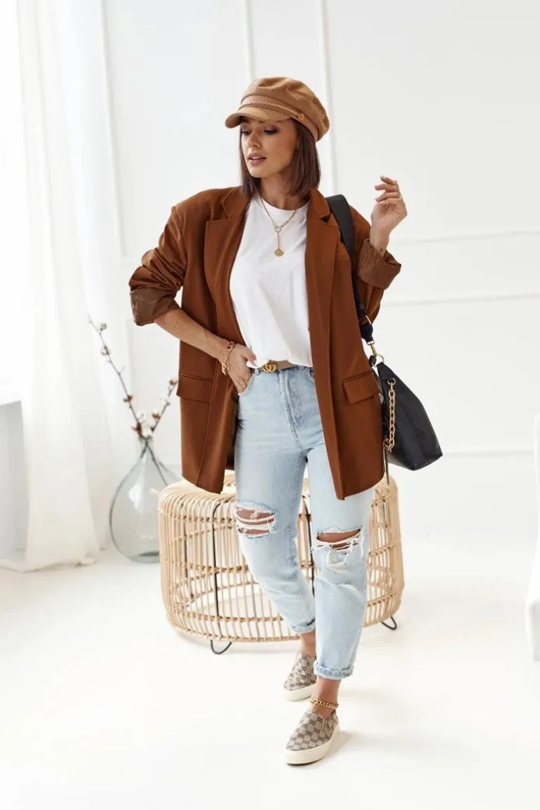 Damskie Logowane Tenisówki Slip-On Khaki Challenge