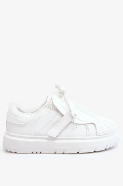 Damskie Modne Sportowe Buty Białe Genesis