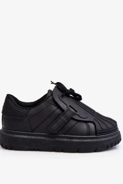 Damskie Modne Sportowe Buty Czarne Genesis