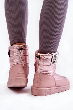 Damskie Śniegowce Big Star II274119 Różowe