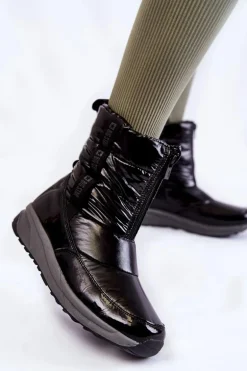 Damskie Śniegowce Big Star KK274392 Czarne