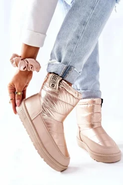 Damskie Śniegowce Big Star II274121 Beżowe