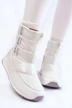 Damskie Śniegowce Big Star KK274393 Białe