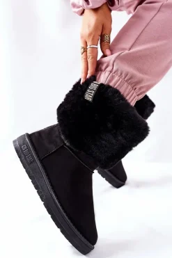 Damskie Śniegowce Big Star II274123 Czarne