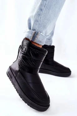 Damskie Śniegowce Big Star II274120 Czarne