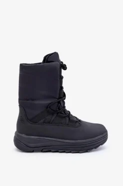 Damskie Śniegowce INUA Z Ociepliną Primaloft 4F 4FRAW24FSBSF012 Czarne