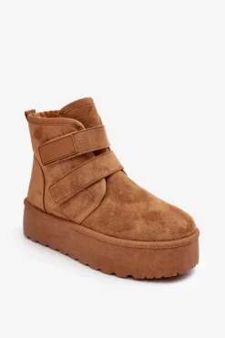 Damskie Śniegowce Na Platformie Camel Naredi