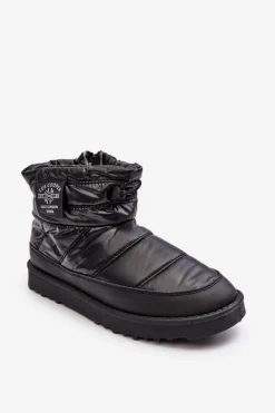 Damskie Śniegowce Ocieplane Lee Cooper LCJ-23-44-1967L Czarne