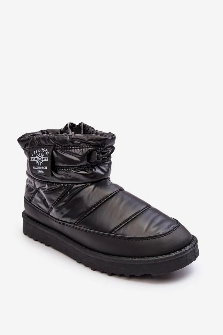 Damskie Śniegowce Ocieplane Lee Cooper LCJ-23-44-1967L Czarne