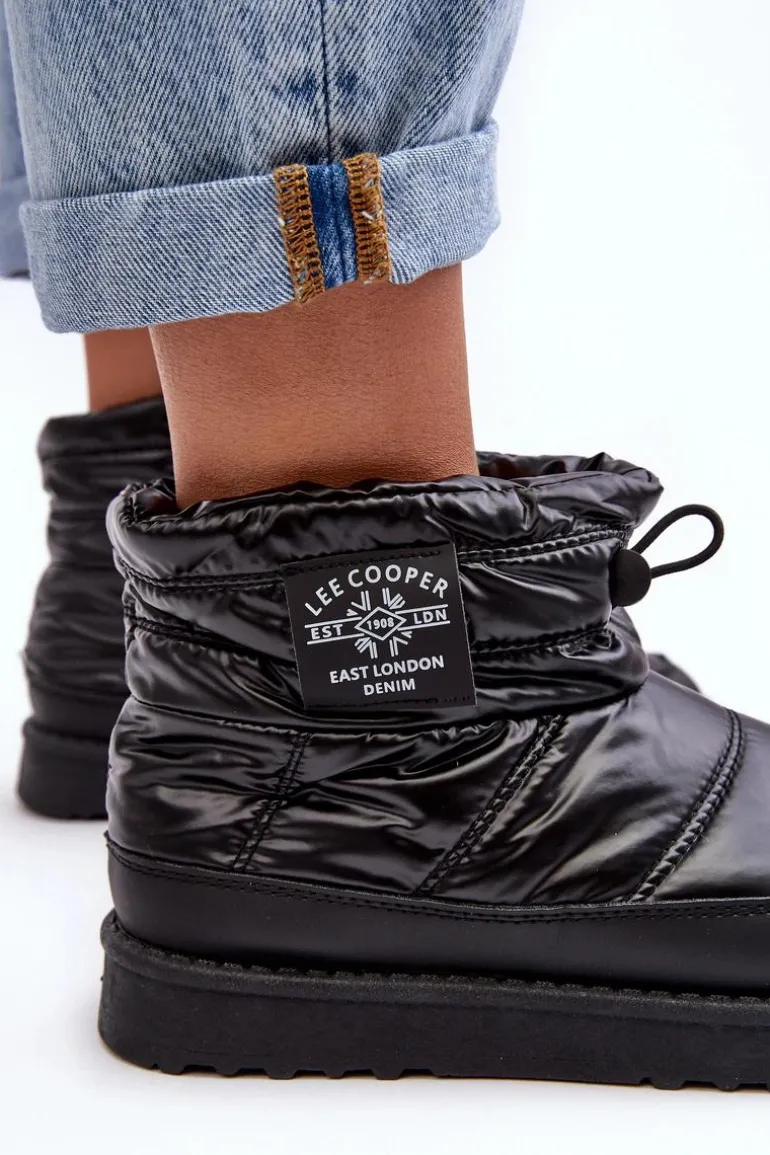 Damskie Śniegowce Ocieplane Lee Cooper LCJ-23-44-1967L Czarne