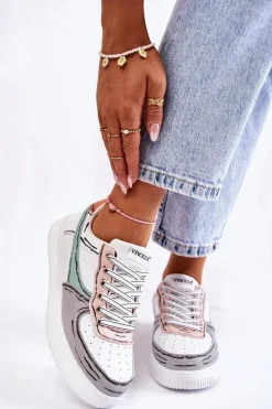 Damskie Niskie Buty Sportowe Multikolor Solveig