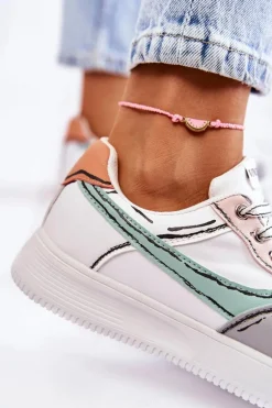 Damskie Niskie Buty Sportowe Multikolor Solveig