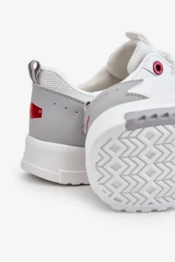 Damskie Niskie Sneakersy Cross Jeans LL2R4011C Białe