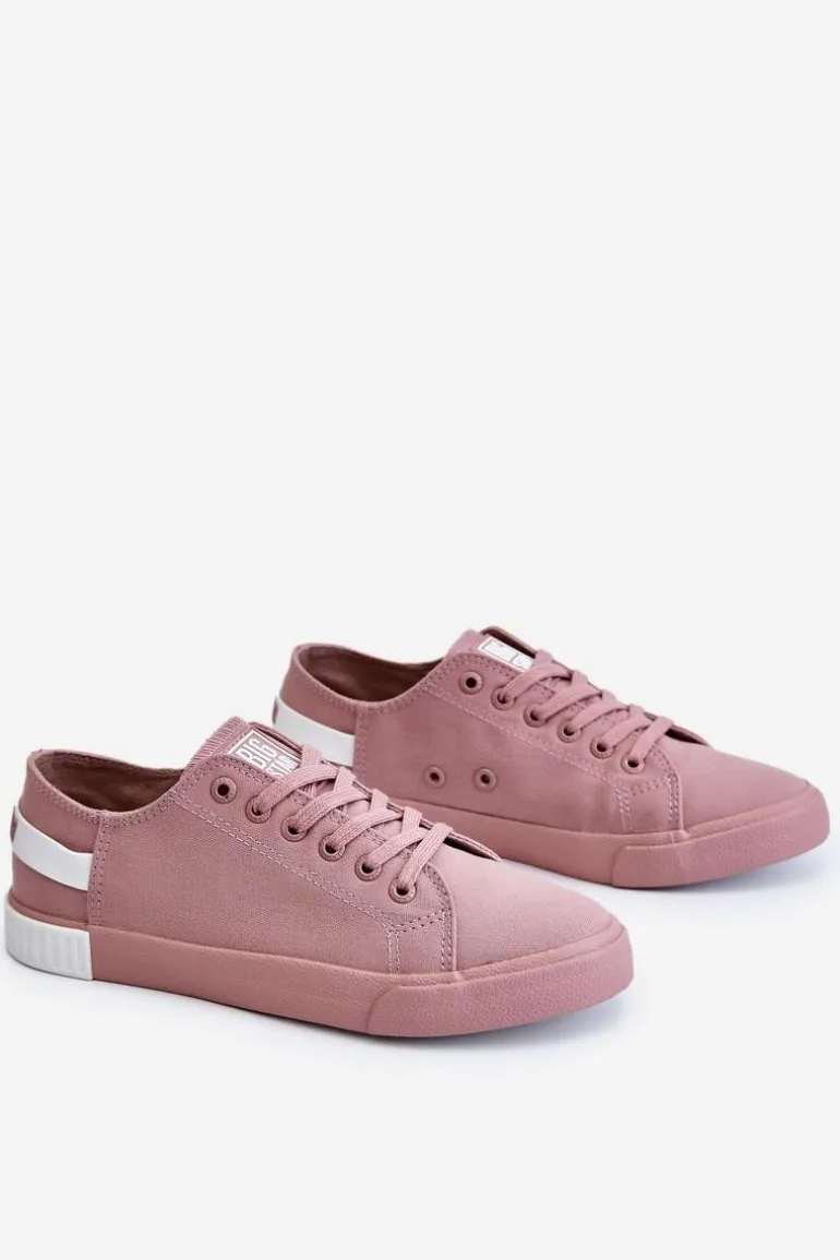 Damskie Niskie Trampki Big Star LL274040 Różowe