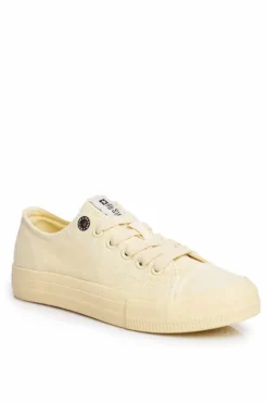 Damskie Niskie Trampki Big Star DD274441 Żółte