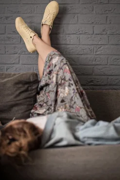 Damskie Niskie Trampki Big Star DD274441 Żółte