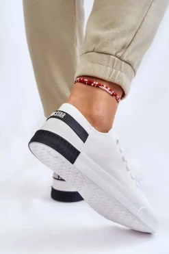 Damskie Niskie Trampki Big Star LL274039 Białe