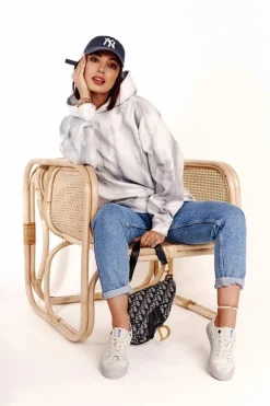 Damskie Niskie Trampki Big Star DD274439 Szare