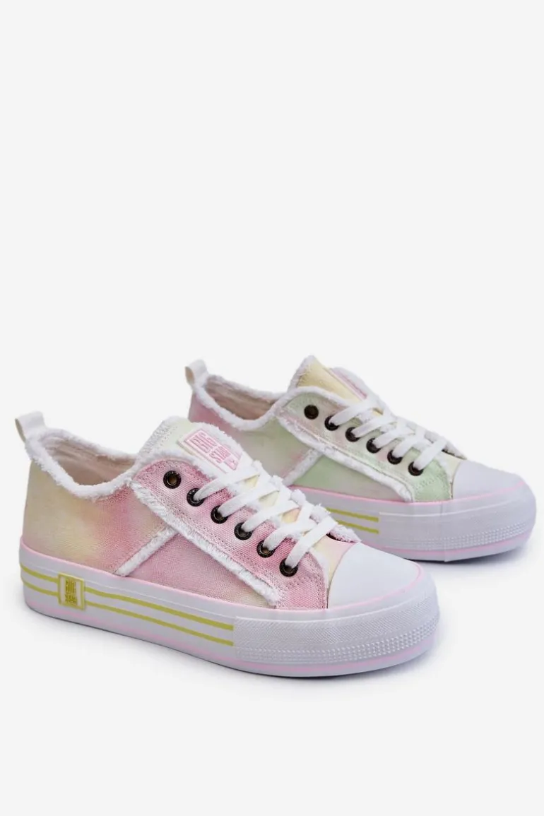 Damskie Niskie Trampki Big Star LL274174 Multikolor
