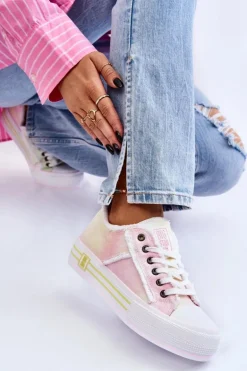 Damskie Niskie Trampki Big Star LL274174 Multikolor