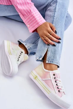 Damskie Niskie Trampki Big Star LL274174 Multikolor