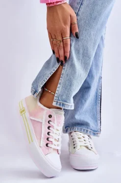 Damskie Niskie Trampki Big Star LL274174 Multikolor