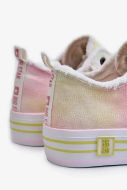 Damskie Niskie Trampki Big Star LL274174 Multikolor