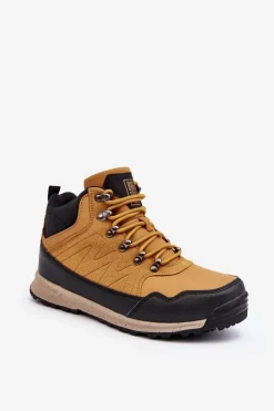 Damskie Ocieplane Buty Trekkingowe Camel Big Star MM274479