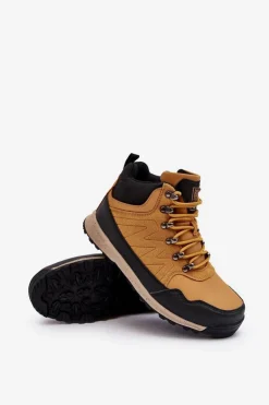 Damskie Ocieplane Buty Trekkingowe Camel Big Star MM274479