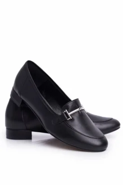 Damskie Półbuty Laura Messi Czarne 2121