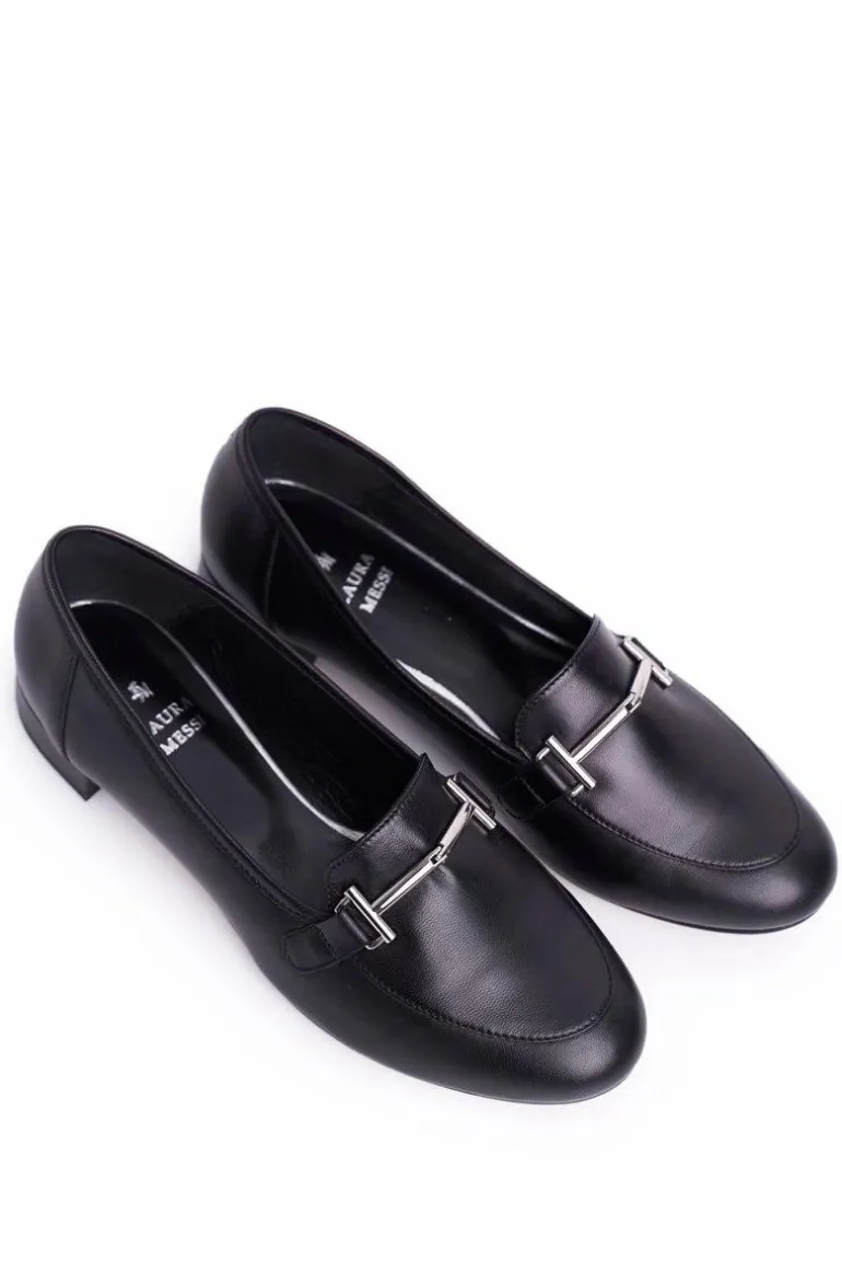 Damskie Półbuty Laura Messi Czarne 2121