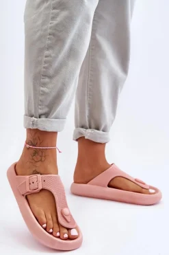 Damskie Piankowe Japonki Różowe Apolla