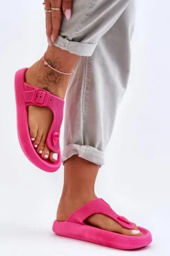 Damskie Piankowe Japonki Fuksja Apolla