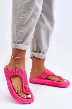 Damskie Piankowe Japonki Fuksja Apolla