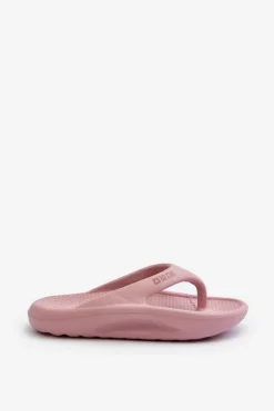 Damskie Piankowe Klapki Japonki Big Star NN274A650 Różowe