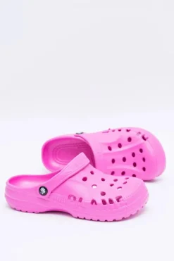 Damskie Piankowe Klapki Kroksy EVA Różowe