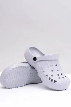 Damskie Piankowe Klapki Kroksy EVA Szare