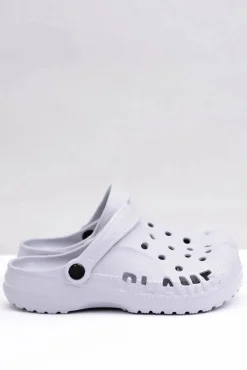 Damskie Piankowe Klapki Kroksy EVA Szare