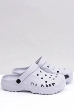 Damskie Piankowe Klapki Kroksy EVA Szare