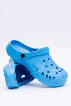 Damskie Piankowe Klapki Kroksy EVA Niebieskie